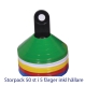 Markeringskon kinahatt, 5-f�rger, Storpack 50 st