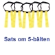 Flaggboll b�lten, Gul