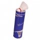 Badmintonboll Comp PRO, Snabb, Vit