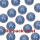 Innebandyboll Active, Bl�, Storpack 24 st