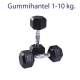 Gummihantel Euro 1 kg